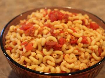 Chili & Tomato Macaroni Dish