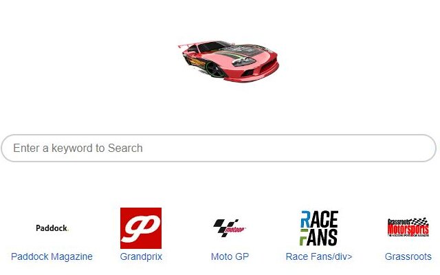 Motorsports Start chrome extension