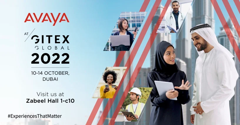 Avaya to demonstrate ‘innovation without disruption’ with use cases enabling seamless customer, employee experiences at GITEX Global 2022