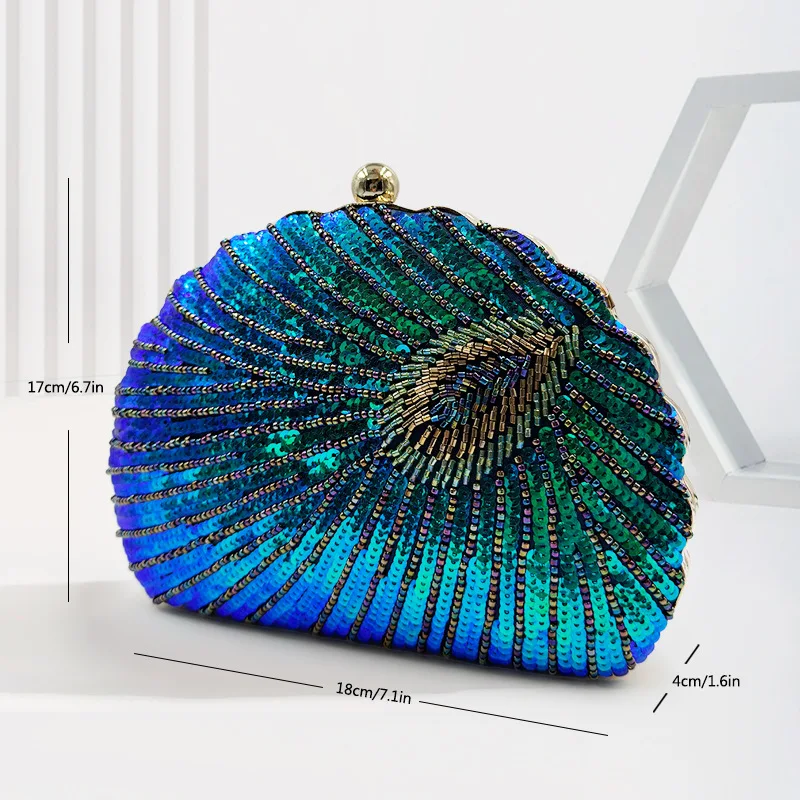 Title 5, Vintage Damen Handtasche mit Perlen und One-Sho...