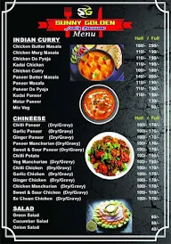 Sunny Golden Family Restaurant menu 1