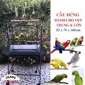 Cầu Đứng Cho Vẹt Hàng Cao Cấp Nhập Khẩu Dành Cho Vẹt Trung Và Lớn Như Xám, Xích, Amazon, Electus, Lory, Macaw ..