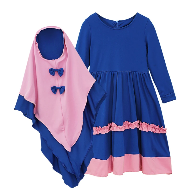 Title 4, Robe longue à manches longues pour filles avec ...