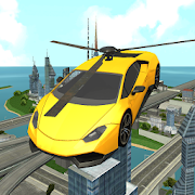 Flying Helicopter Car Rescue  Icon