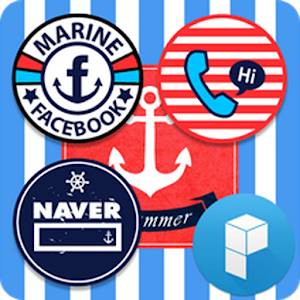 Blue Marine Launcher Theme.apk 1.2