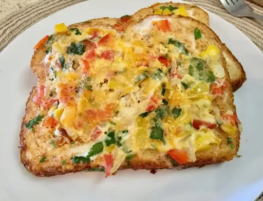 Bread Cheese Omlet