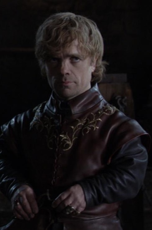 Tyrion Lannister in the very first episode of 'GoT'.