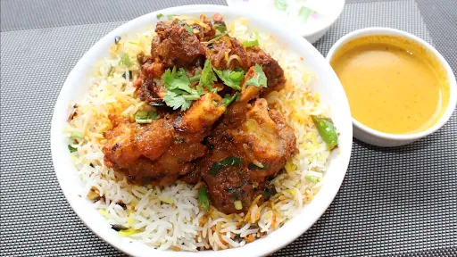 Andhra Mutton Fried Biryani