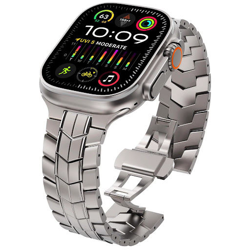 Title 3, Titanium watch strap for iWatch. Experience ult...