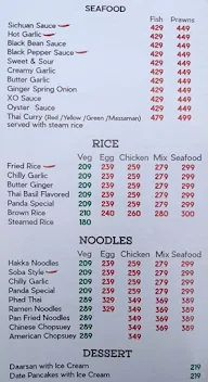 Panda Wokk menu 7