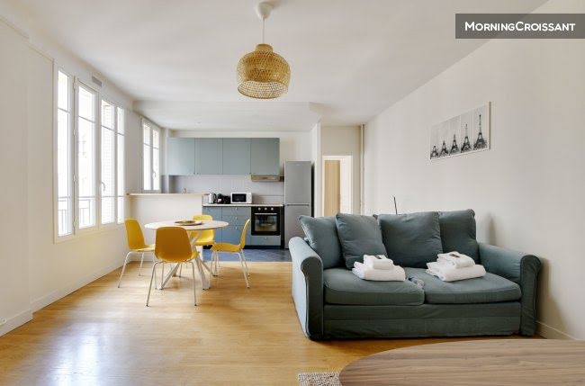 Location meublée appartement 2 pièces 48 m² à Boulogne-Billancourt (92100), 2 410 €