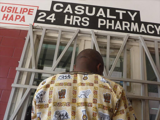 A 24-hours operating pharmacy. Photo/File