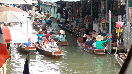 Damnoen Saduak Floating Market Thailand 2016