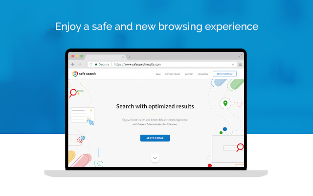 Safe Search chrome extension