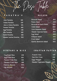 The Desi Table menu 1