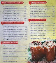 99 Variety Dosa & Juice menu 3