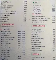 Sher A Punjaab Legendary Since 1979 menu 1