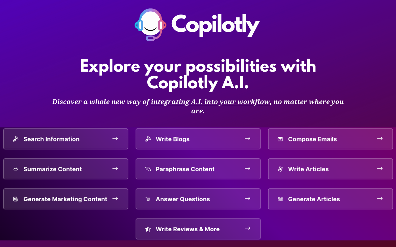 Copilotly: Your Personal AI Copilot Preview image 3