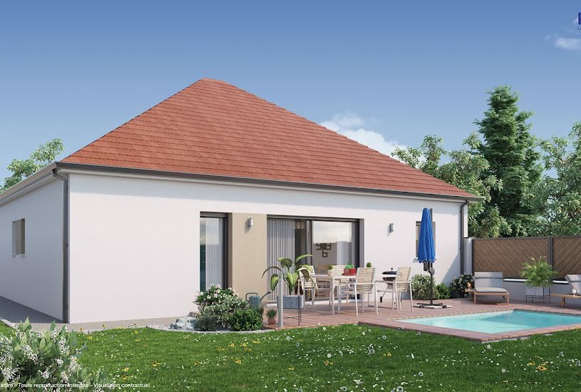  Vente Terrain + Maison - Terrain : 1 200m² - Maison : 90m² à Chemilly-sur-Yonne (89250) 