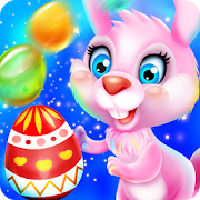 Easter Egg Bunny Bubble  Icon