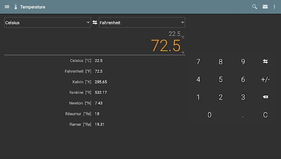 Unit Converter - screenshot