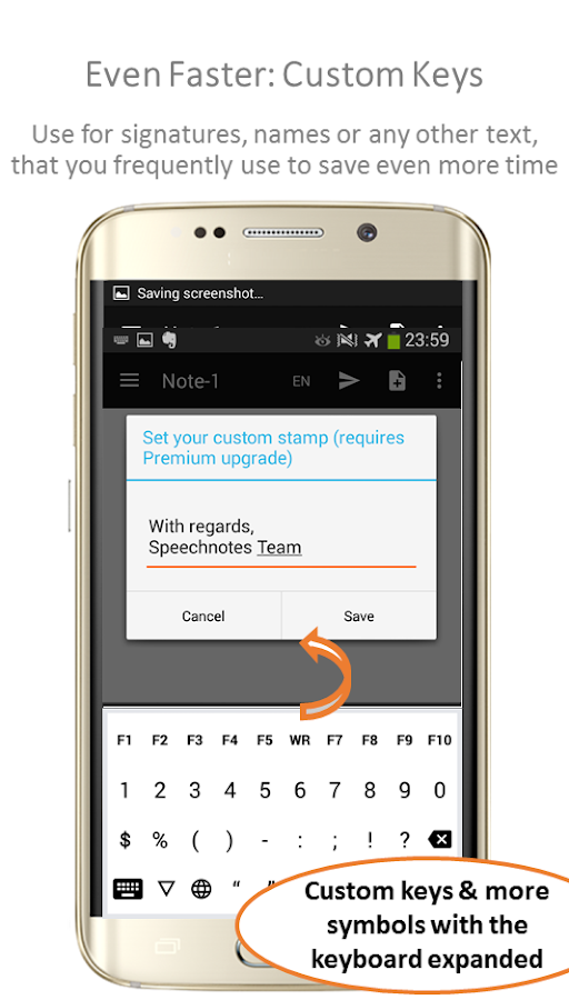    Speechnotes - Speech To Text- screenshot  