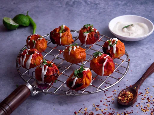 Veg Creamy Tandoori Peri Peri Cheese Dry Momos