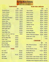 Punjabi Rasoi menu 1