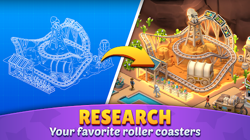 Screenshot Roller Coaster Life Theme Park