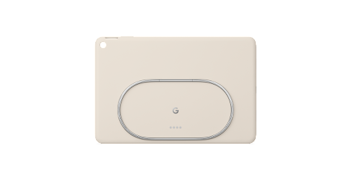 Bagsiden af ​​Pixel Tablet Case, porcelænsfarve.