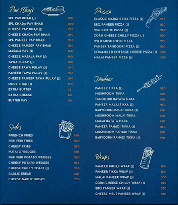 Zwigatoo menu 