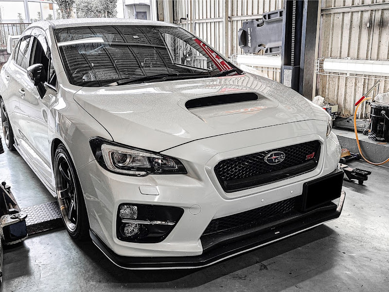 VAB VAG WRX STI S4 14年～ラジエター シュラウド 黒 ペリン