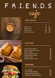 Friends Cafe menu 1