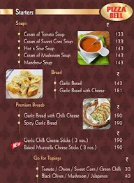 Pizza Bell menu 1