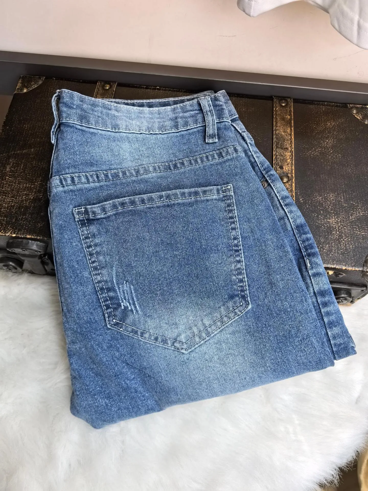 Title 13, Mens Stretch Casual Solid Color Jeans offering...