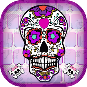 Download Sweet Sugar Skull Keyboard Themes For PC Windows and Mac