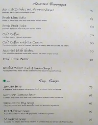 Saffron menu 2