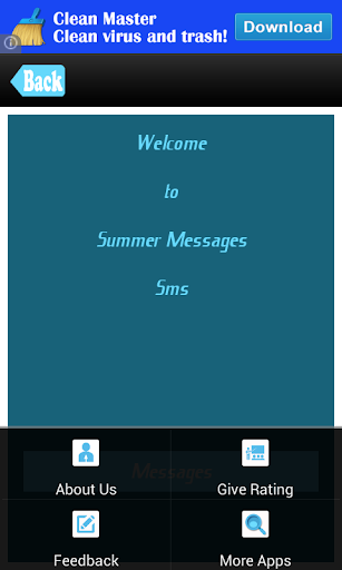 Summer Messages & Sms 1.0 screenshots 2