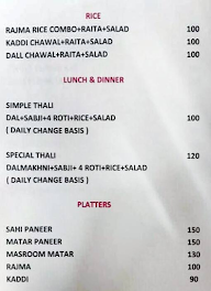 Tawa Restaurant menu 4