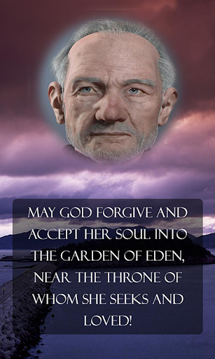 RIP Condolence Photo Frame