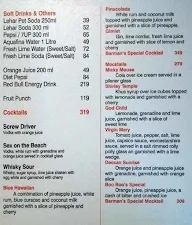 Club8 menu 2