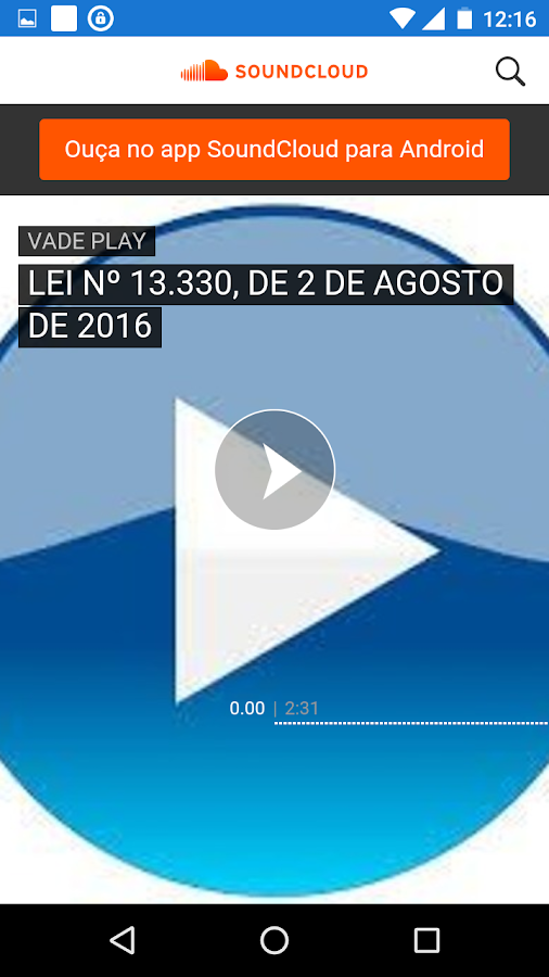 LEI N 13.330/2016 Screen 3