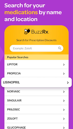 Screenshot BuzzRx: Rx Coupons & Discounts