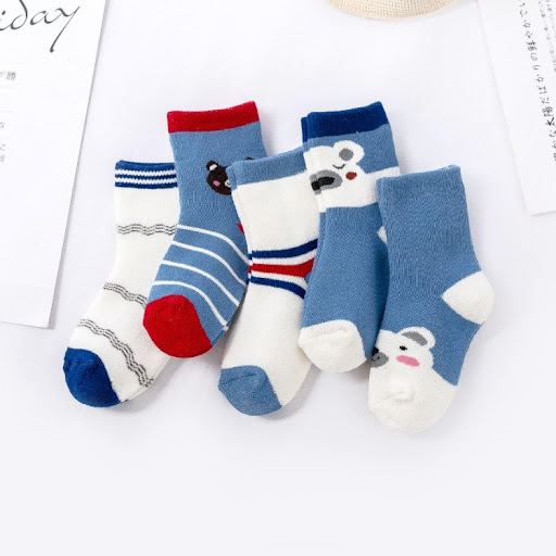 Title 4, Cute And Thick Childrens Warm Terry Socks Keep...