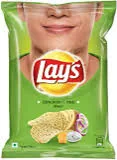 Lays Potato Chips - American Style Cream & Onion Flavour - 28 gm