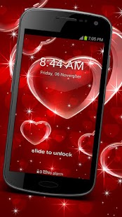 Shiny Hearts - GO Locker Theme - náhled