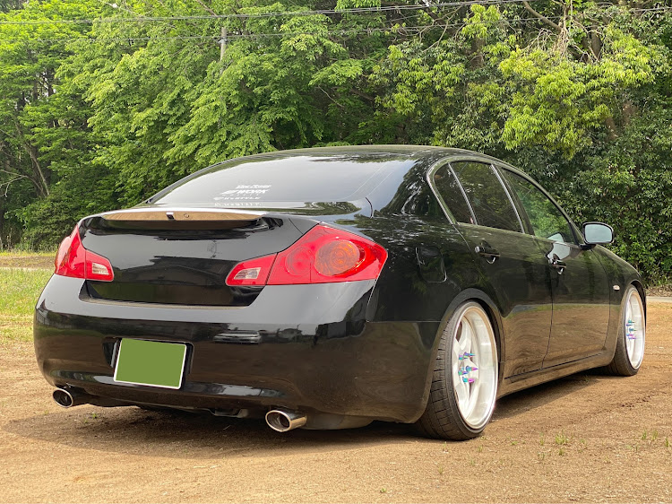 スカイラインのV36・女性オーナー・#車高短・#stance・#スカイラインに関するカスタム事例の投稿画像1枚目