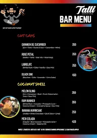 Talli Bar & Kitchen menu 2