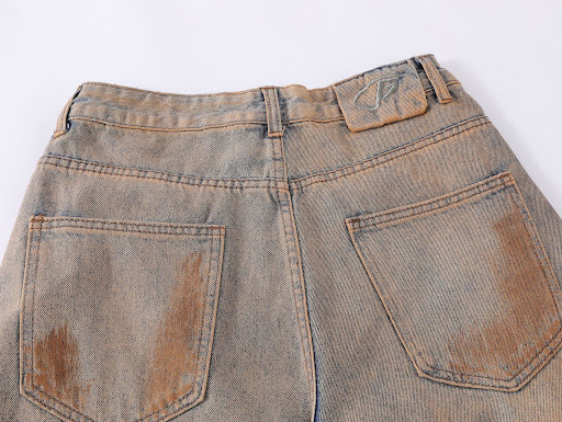 Title 10, Heren Vintage Ripped Jeans Gewassen Jeans Comfo...