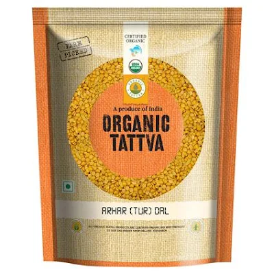 Organic Tattva Organic Tur Dal - 1 pc